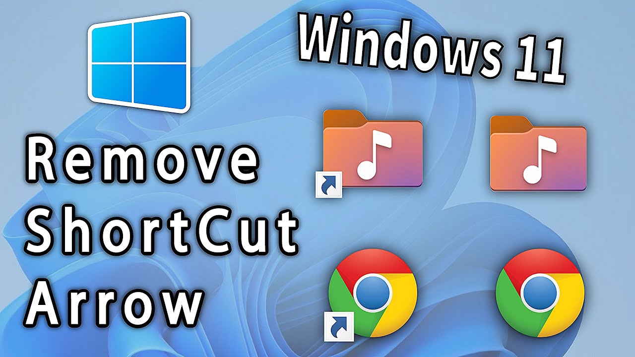 Remove Shortcut Arrow Windows 11