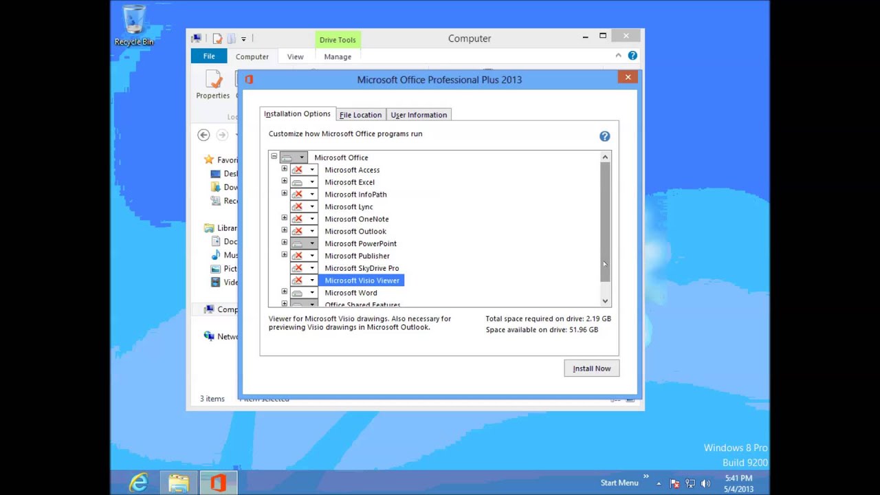 How To Install Office 2013 On Windows 8