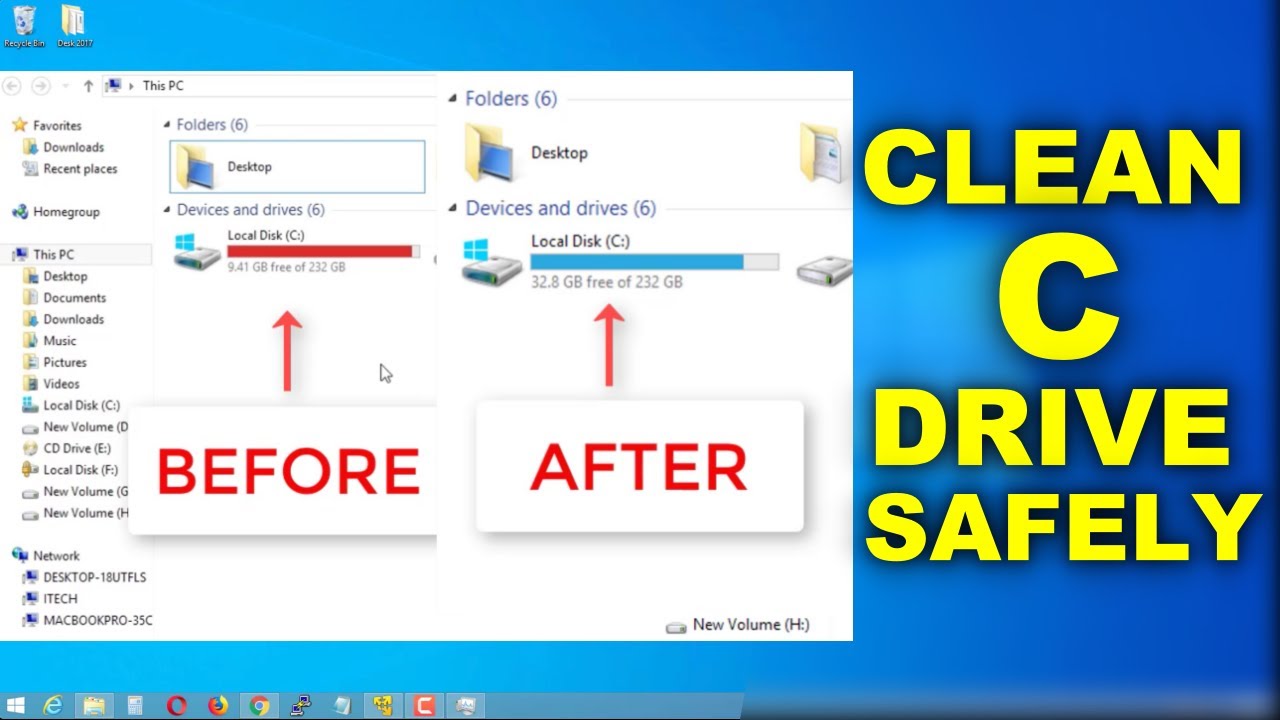 How To Clean Local Disk C Windows 8