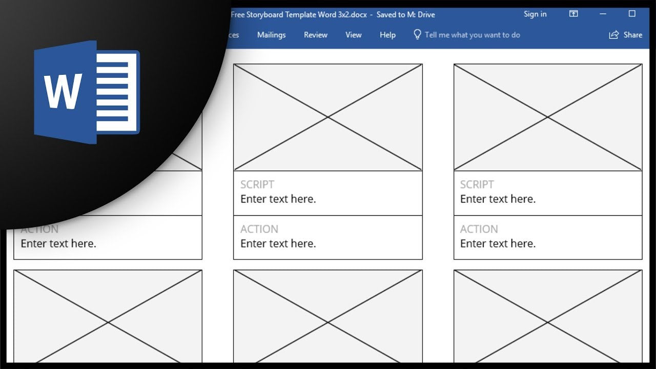 How To Make A Storyboard In Microsoft Word