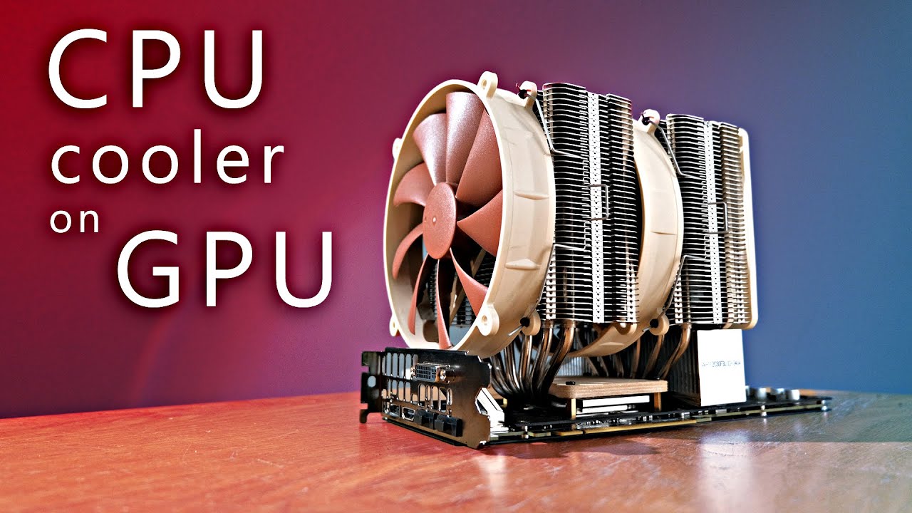 CPU Cooler On A Gpu