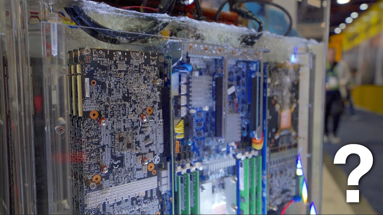 Non Conductive Liquid CPU Cooling