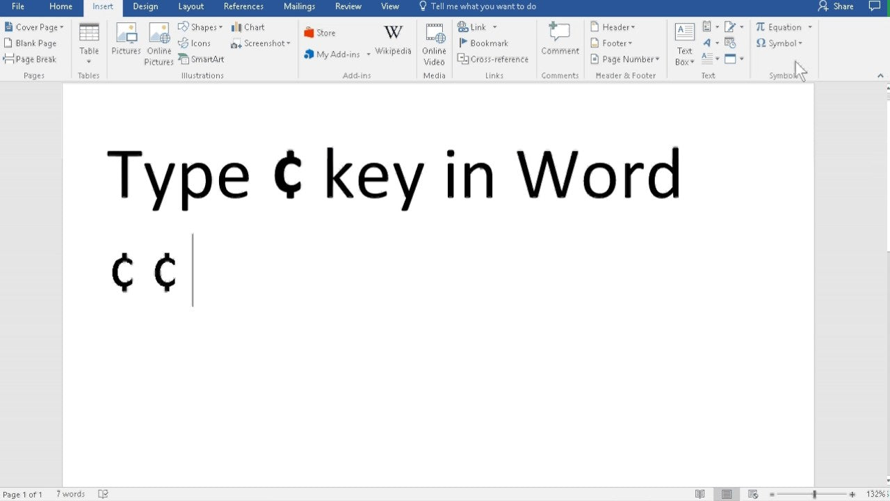 How To Make A Cent Sign In Microsoft Word