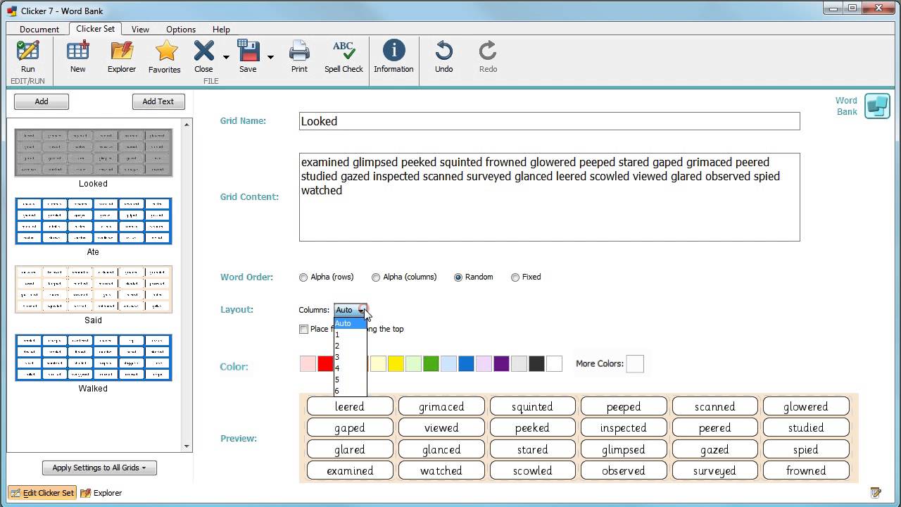 How To Make A Word Bank On Microsoft Word