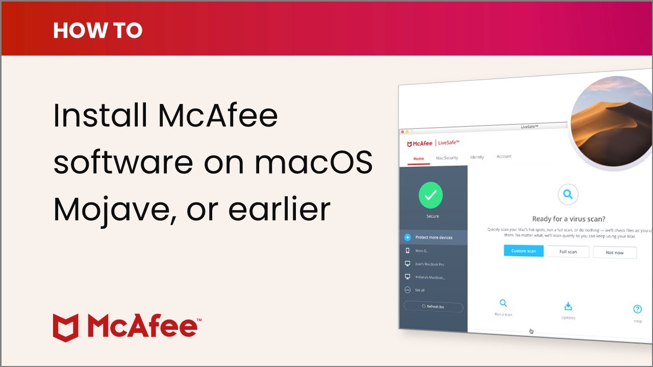 How To Install McAfee Antivirus