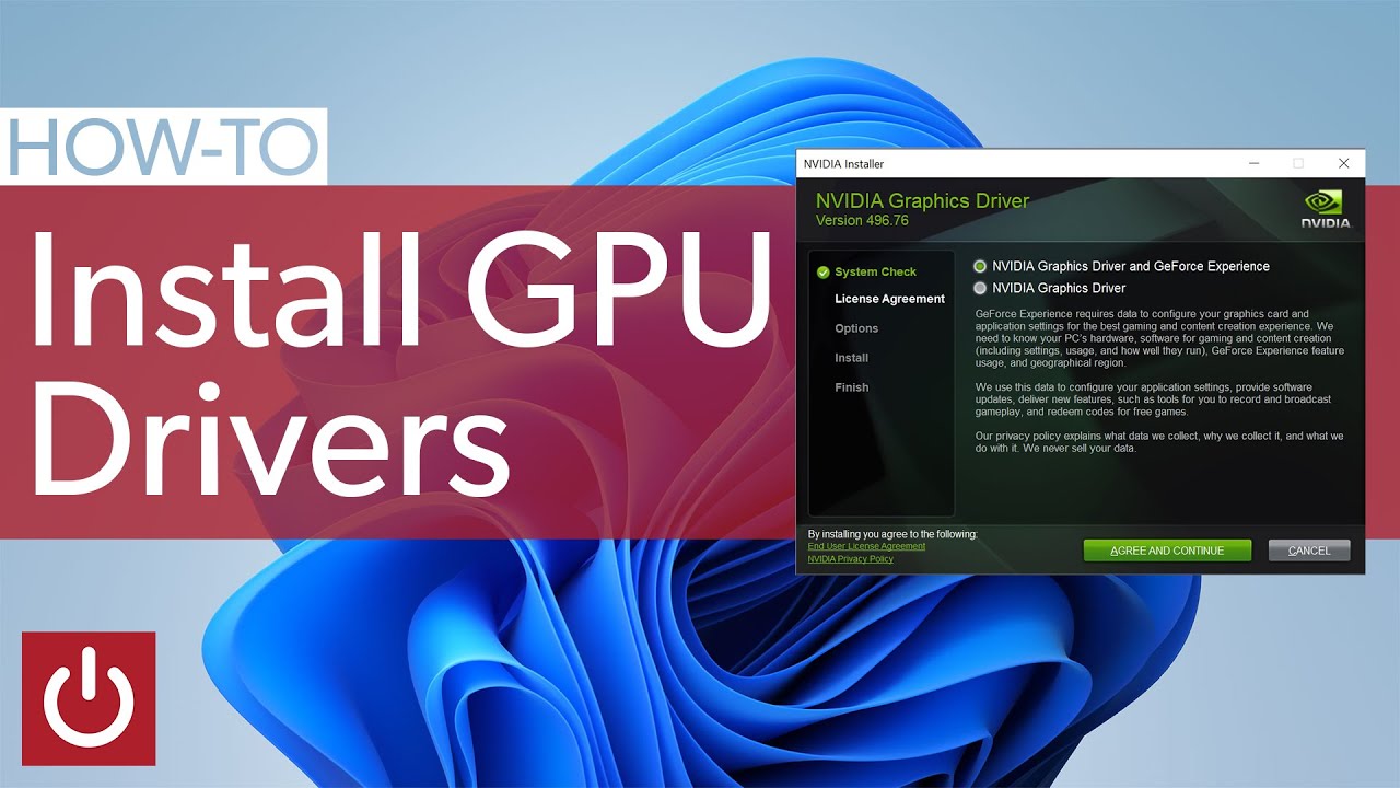 How To Instal Graphics Card Drivers