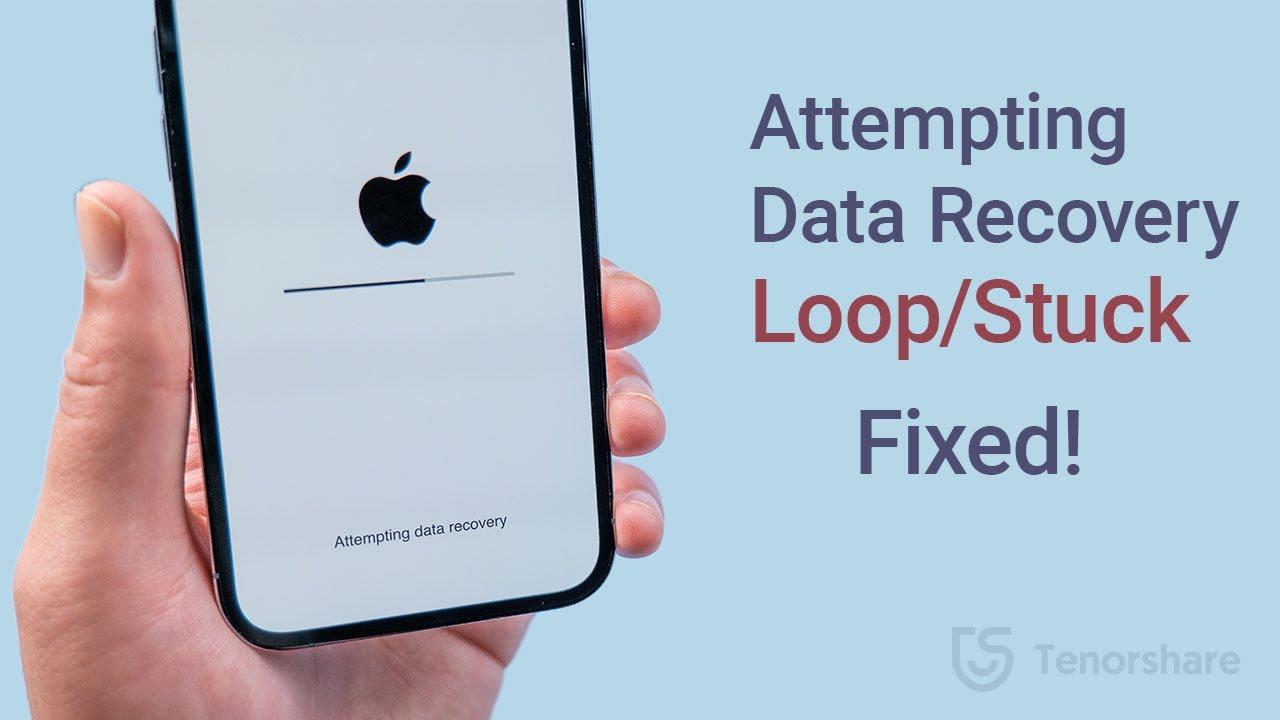 How To Fix Data Recovery Failed IPhone