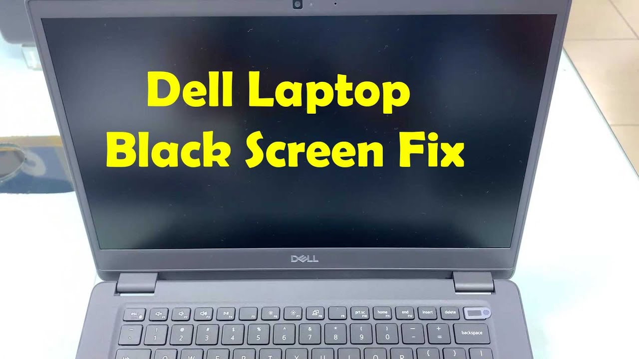 Dell Laptop Turns On But Screen Is Black Windows 11