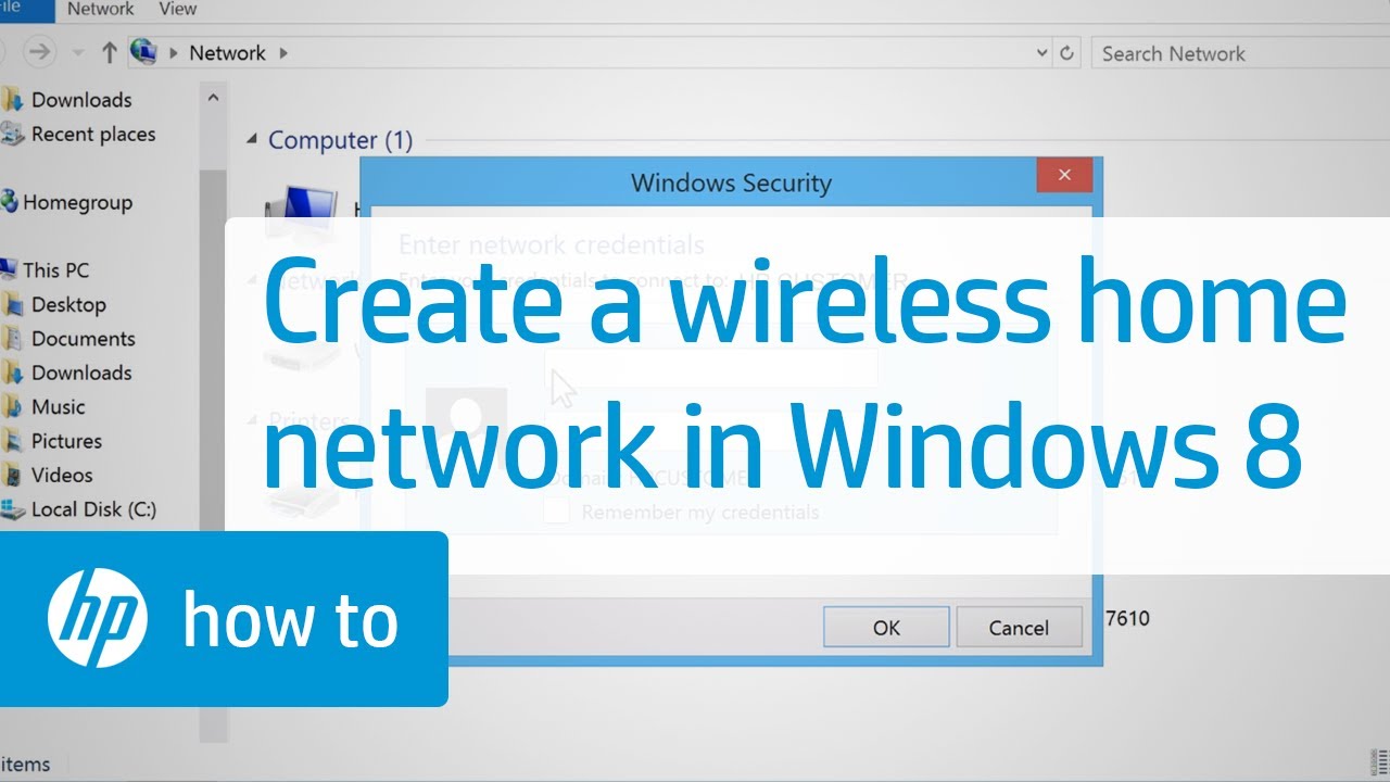 How To Setup A Home Network Windows 8