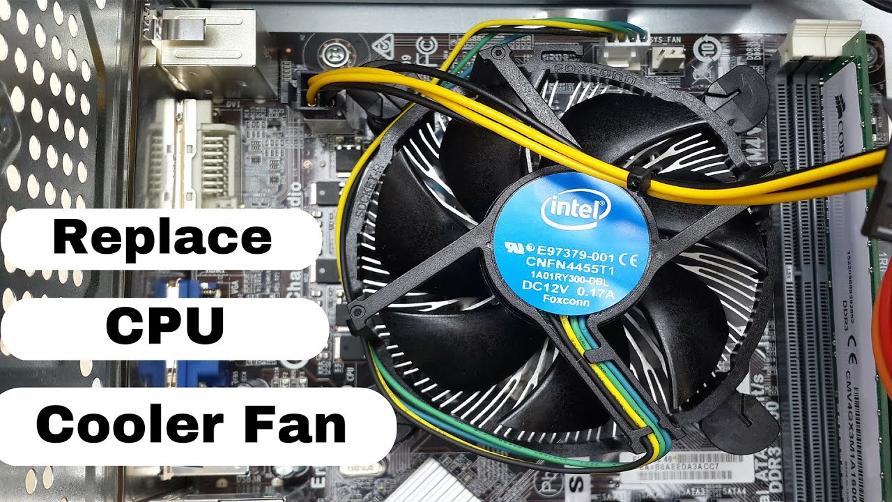 How To Remove A CPU Fan