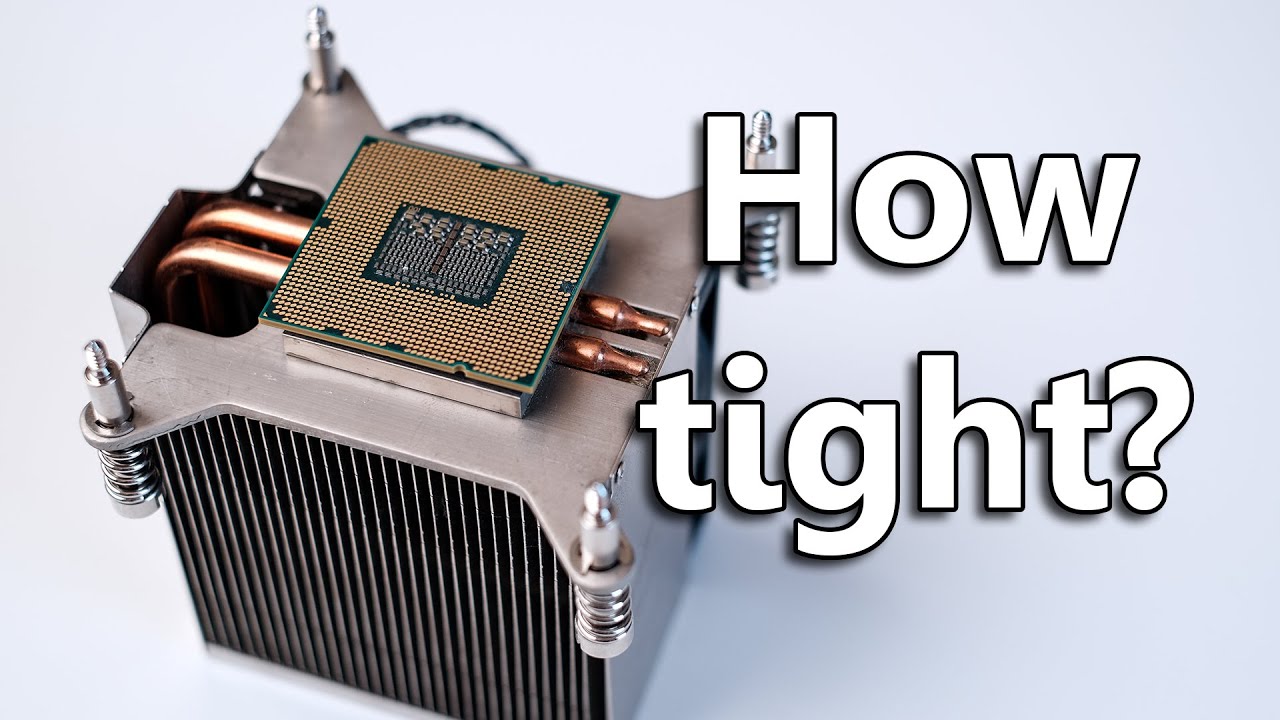 How Tight Should You Screw CPU Cooler