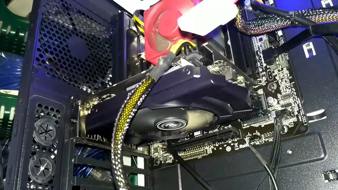 Graphics Card Fans Spin Then Stop