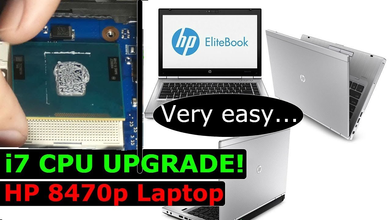 HP Elitebook 8470P CPU Upgrade