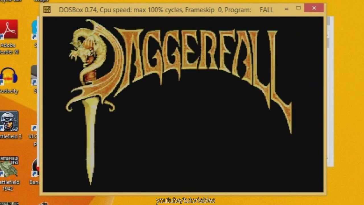 How To Install Daggerfall On Windows 8