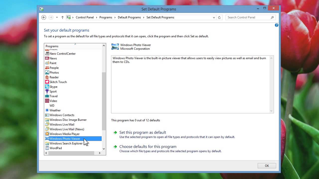 How To Update Photo Viewer Windows 8