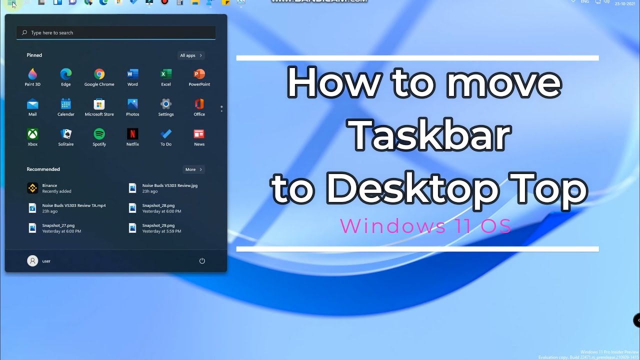 Download Move Apps Computer How To Move Apps From Taskbar To Desktop Windows 11