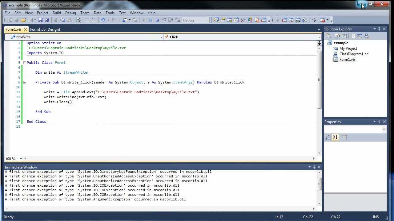 Open Basic How To Open Visual Basic File