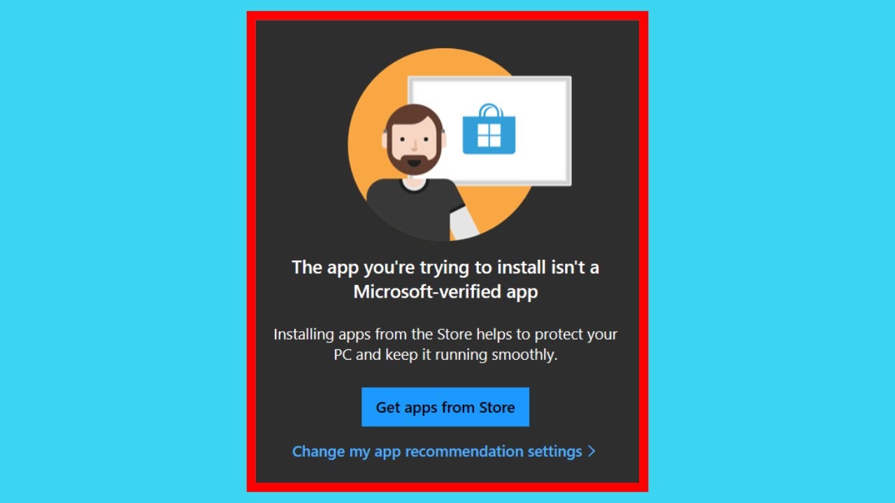 Windows 11 The App You’re Trying To Install