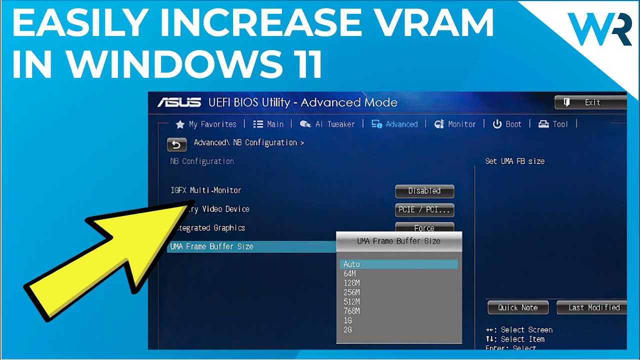 How To Increase Vram Windows 11