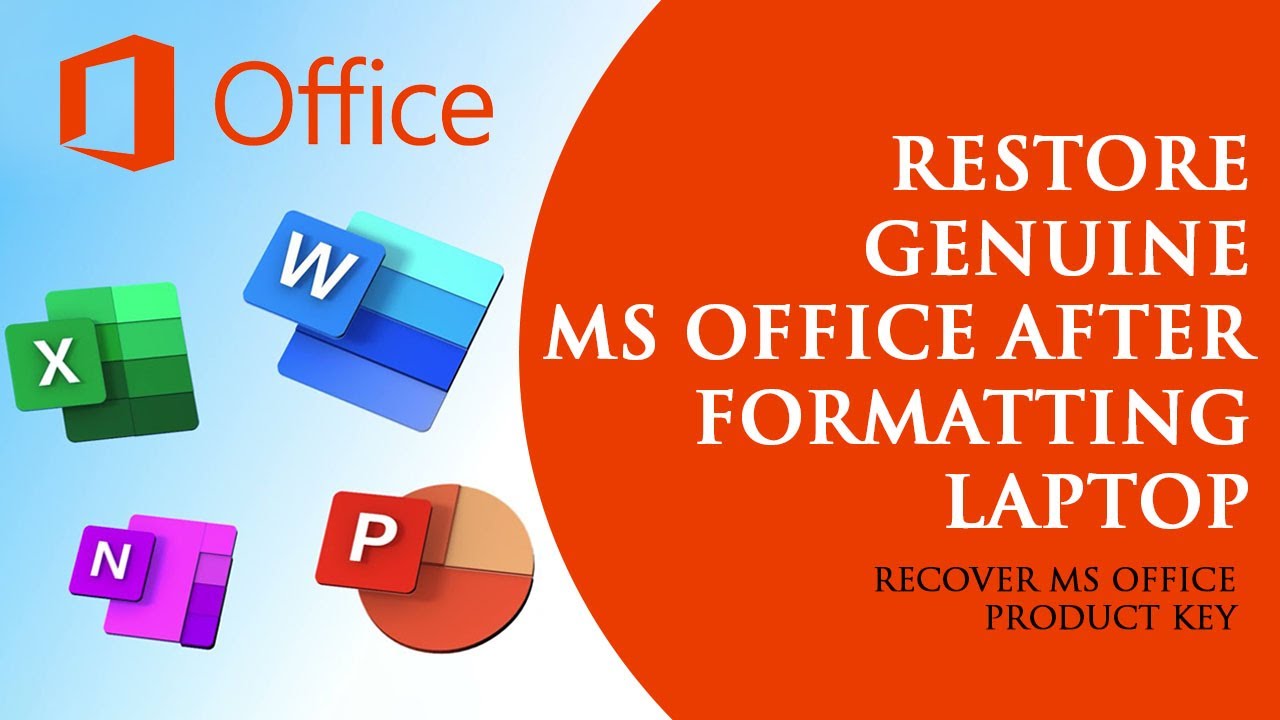 How To Get Microsoft Office Back After System Restore
