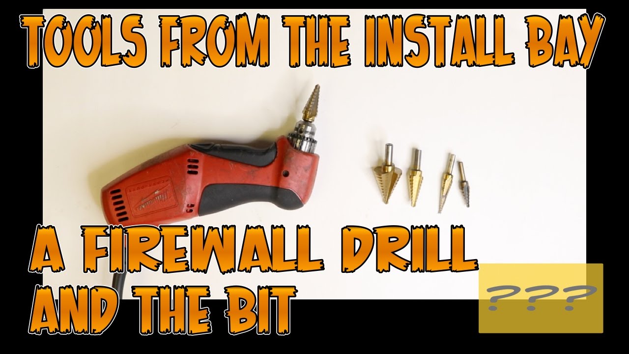 How To Drill Through Firewall