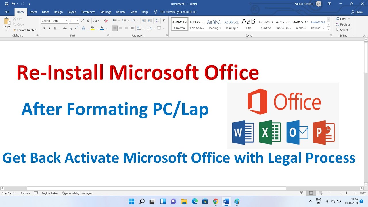 Can I Reinstall Microsoft Office After Reformat