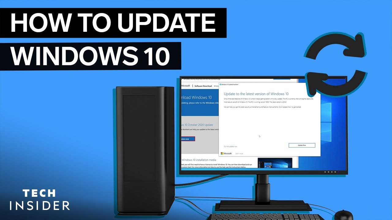 How To Update My Computer To Windows 10