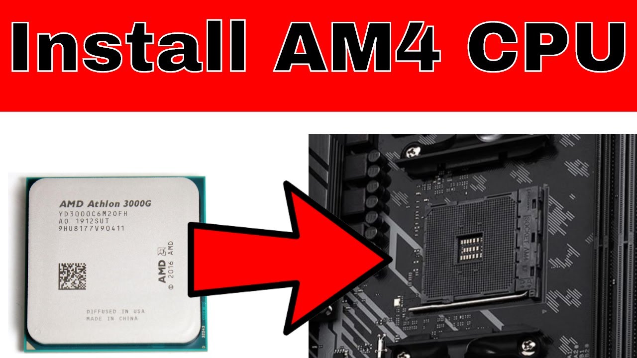 Install Amd CPU On Motherboard