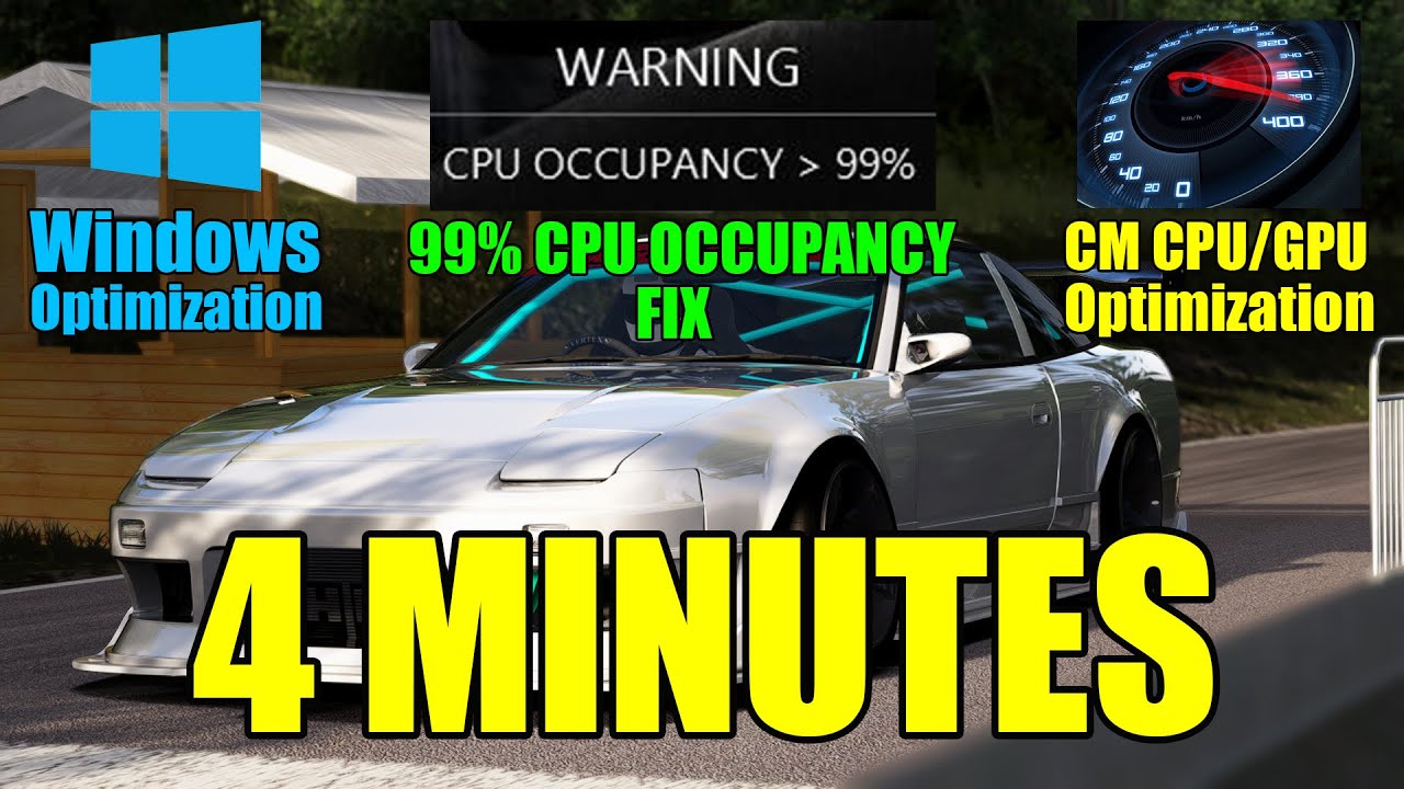 Assetto Corsa Warning CPU Occupancy 99