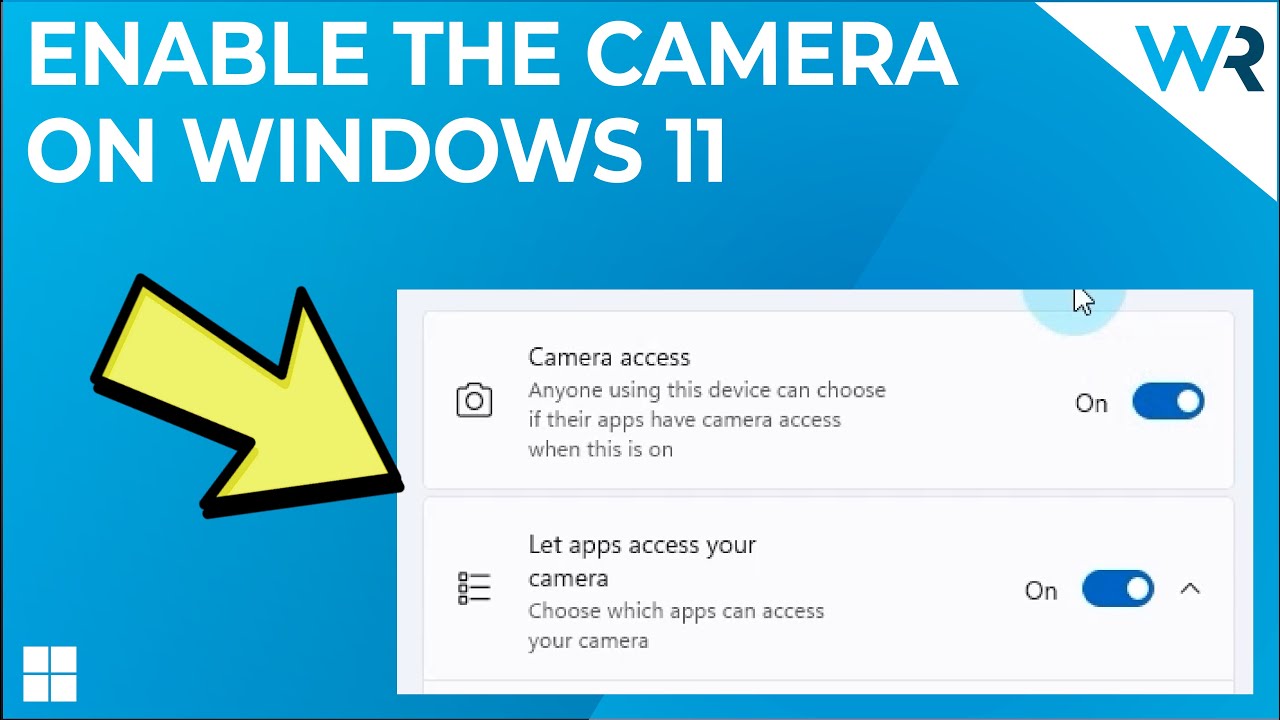 How To Turn On Camera On Laptop Windows 11