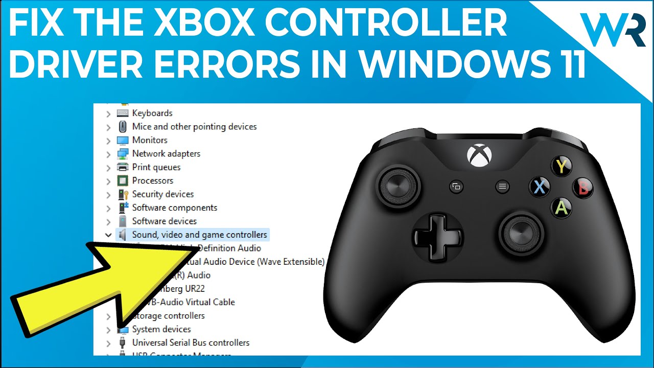 Xbox Controller Drivers Windows 11