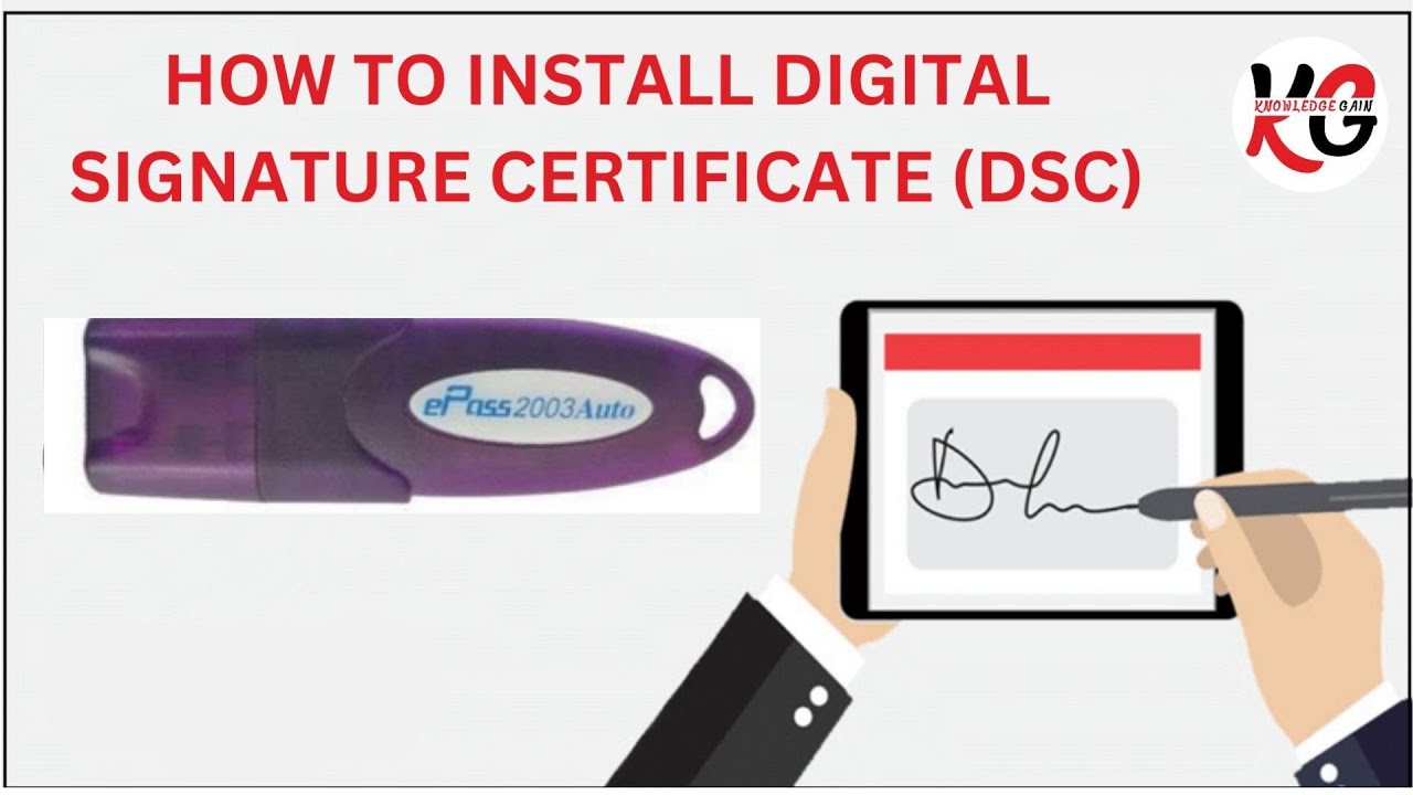 How To Install Digital Signature Certificate In Windows 8