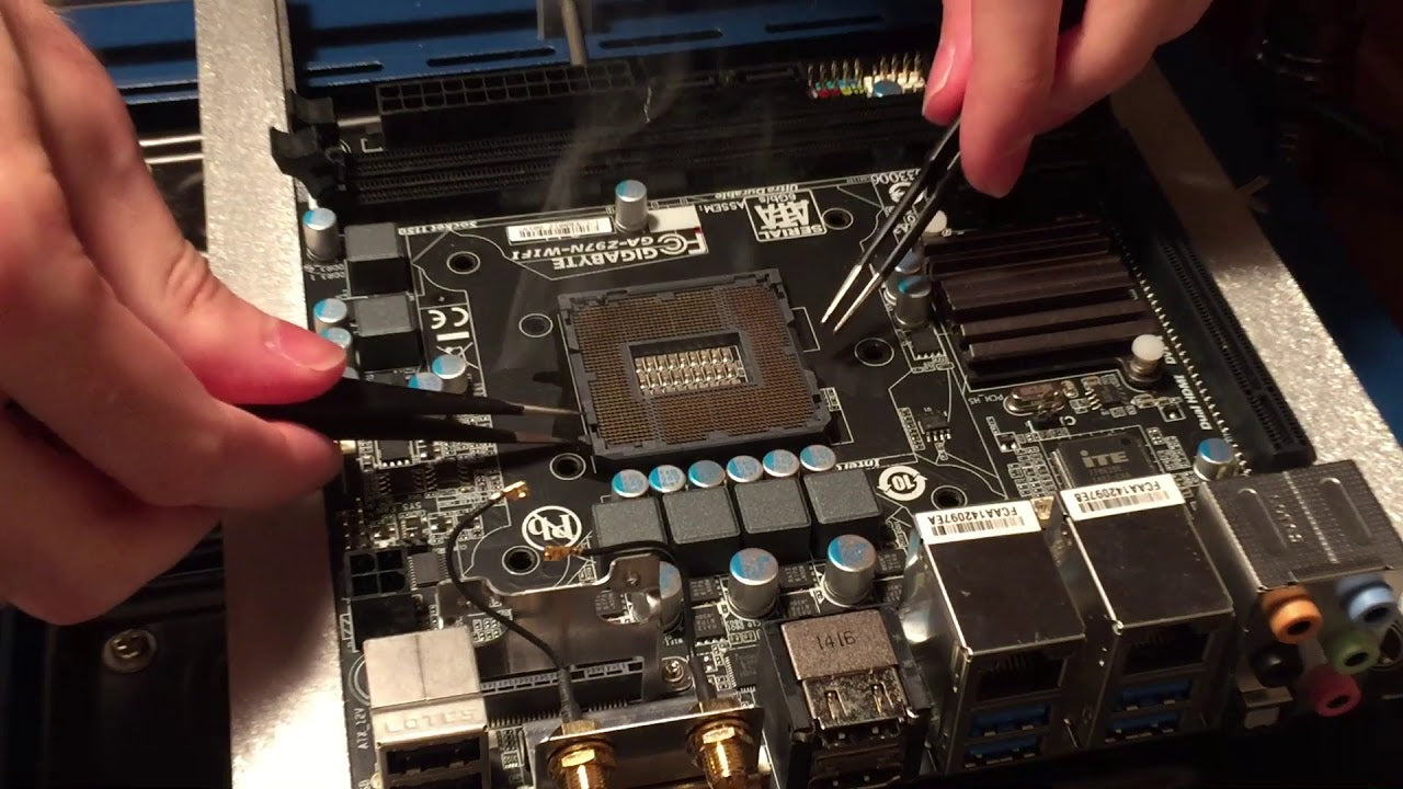 Remove Motherboard Computer How To Remove CPU Socket From Motherboard