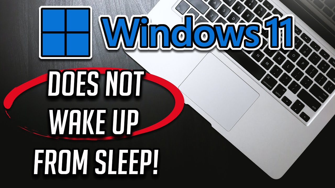 Laptop Won’t Wake Up From Sleep Windows 11