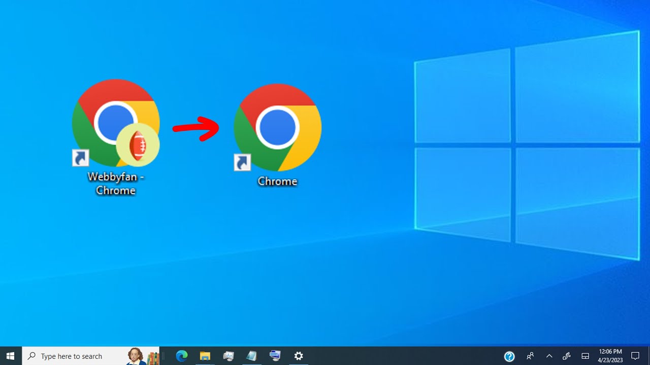 How To Put Google Icon On Desktop In Windows 11