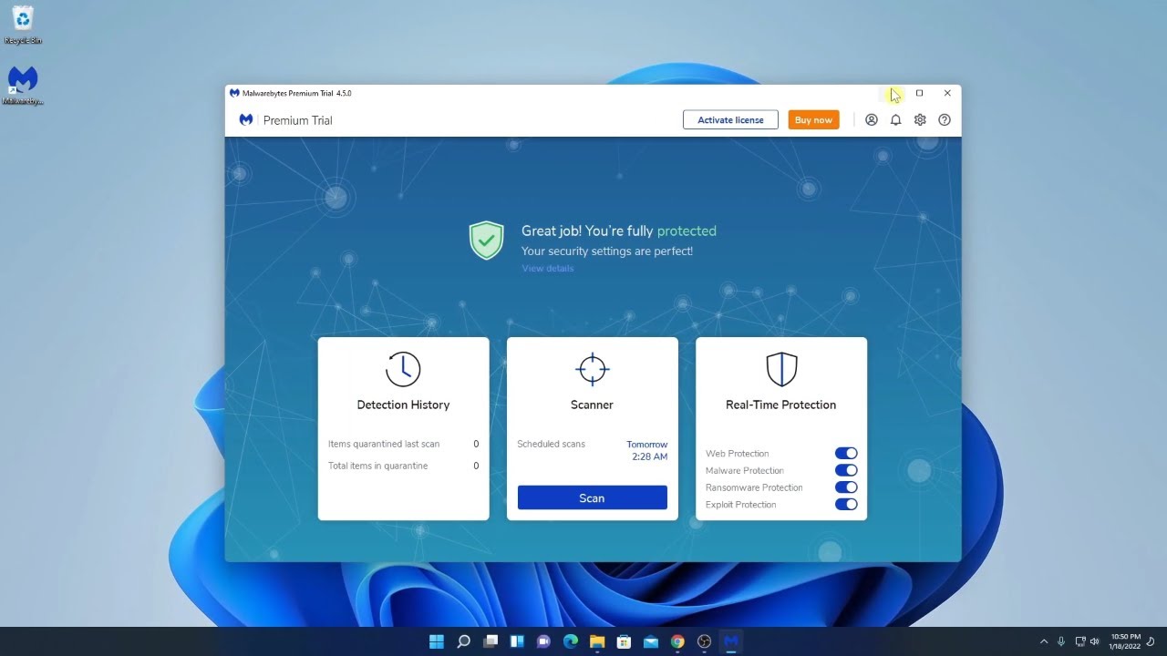 Malwarebytes Windows 11