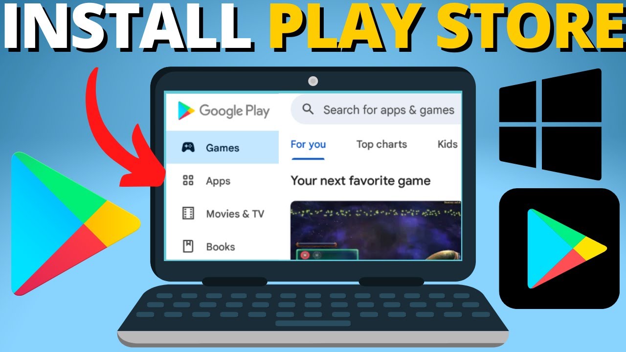 How To Install Google Play Store On Windows 8