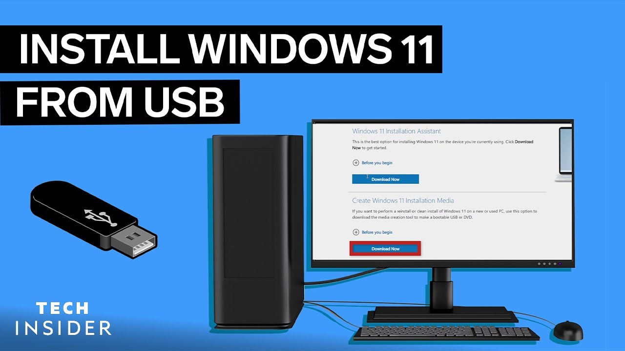 How To Download Windows 11 To USB