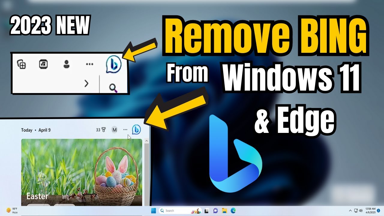 How To Remove Bing From Windows 11