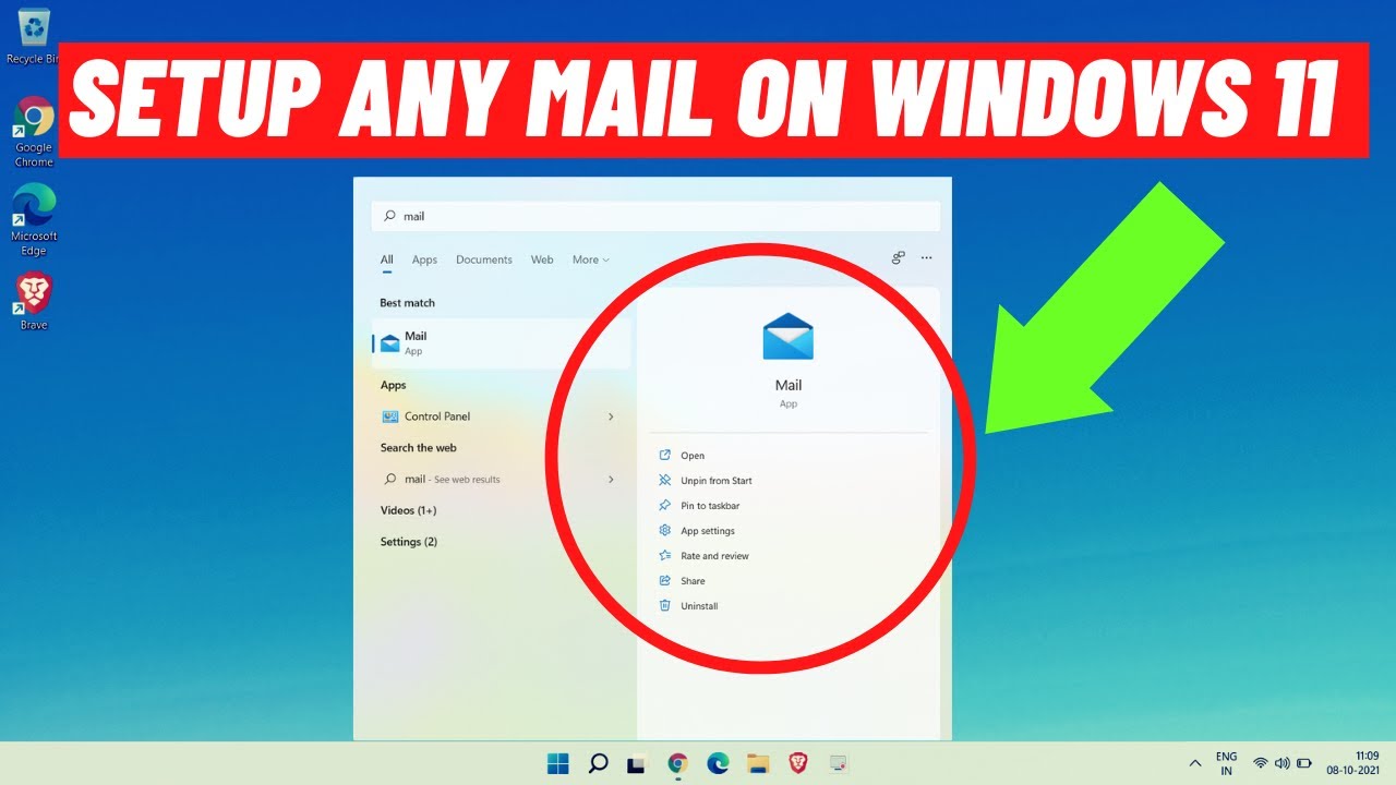 How To Set Up Email On Windows 11