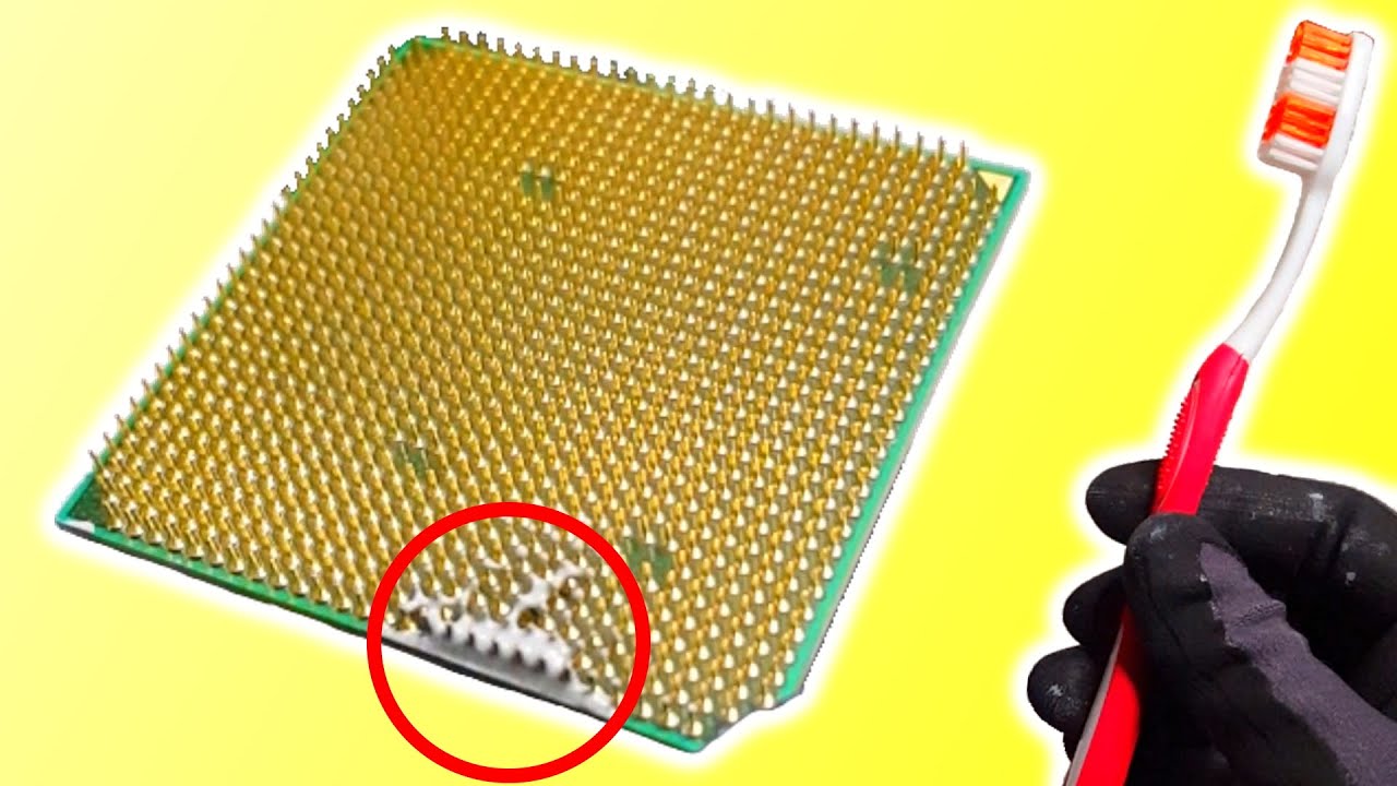 How To Clean Thermal Paste Off CPU Pins