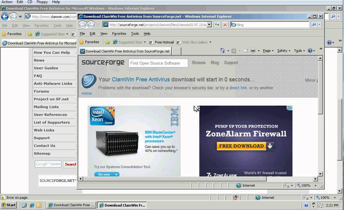 Windows Server 2003 Antivirus Software