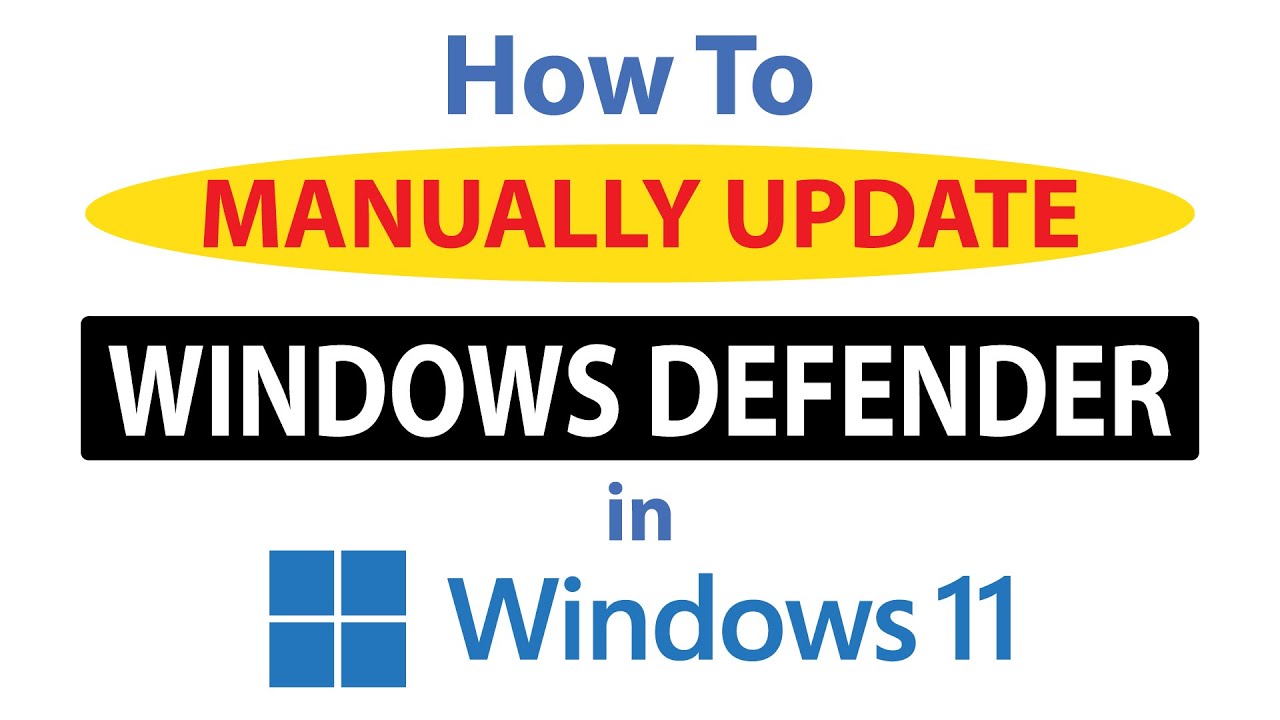 How To Update Windows Defender In Windows 11