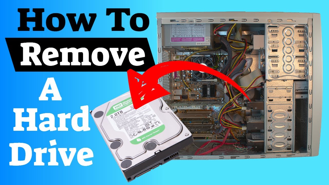 How To Remove Hard Disk From CPU