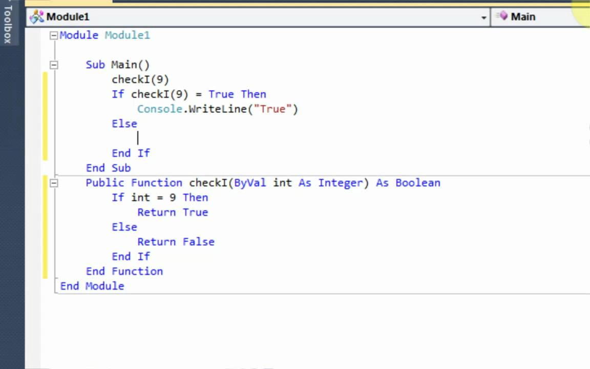 How To Create A Function In Visual Basic