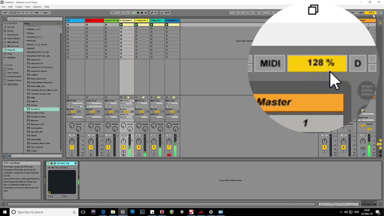 Ableton 11 CPU Overload Fix