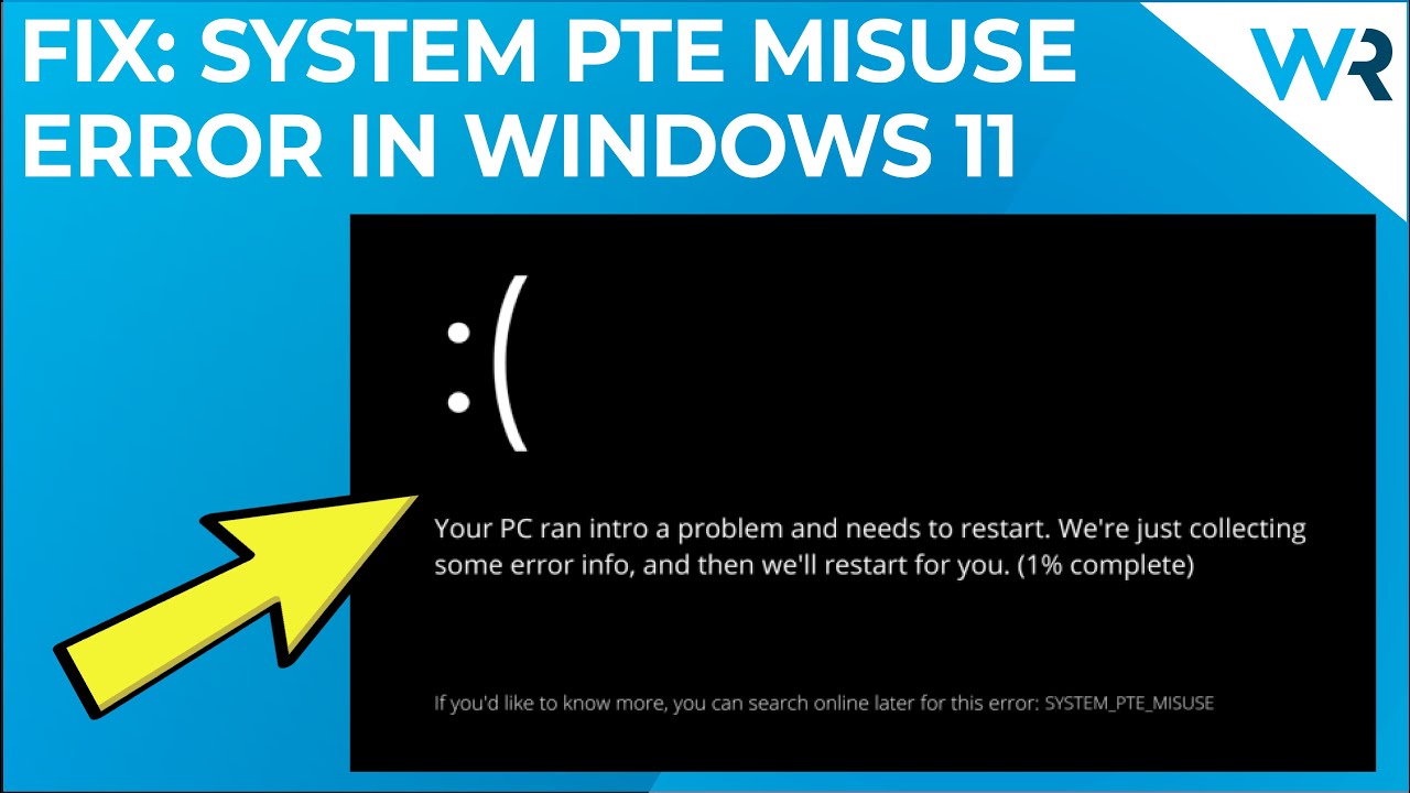 System Pte Misuse Windows 11