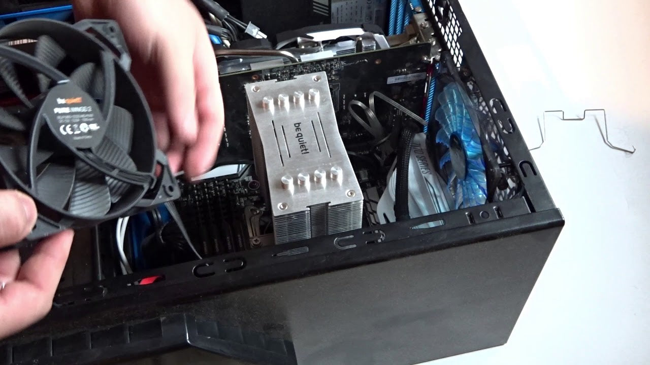 Be Quiet CPU Cooler Removal