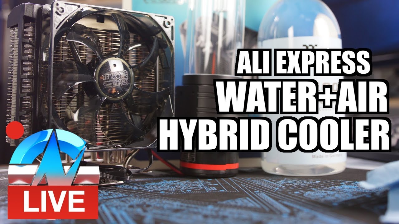 Hybrid Air Water CPU Cooler