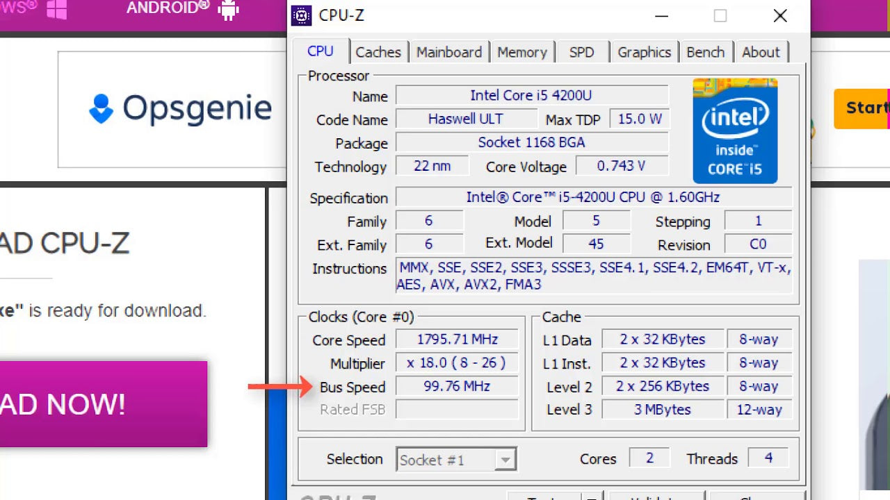 CPU Z How To Use